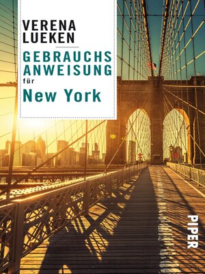 cover image of Gebrauchsanweisung für New York